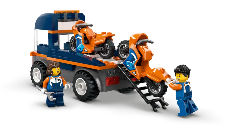 City - Motorcycle Transporter (60491)