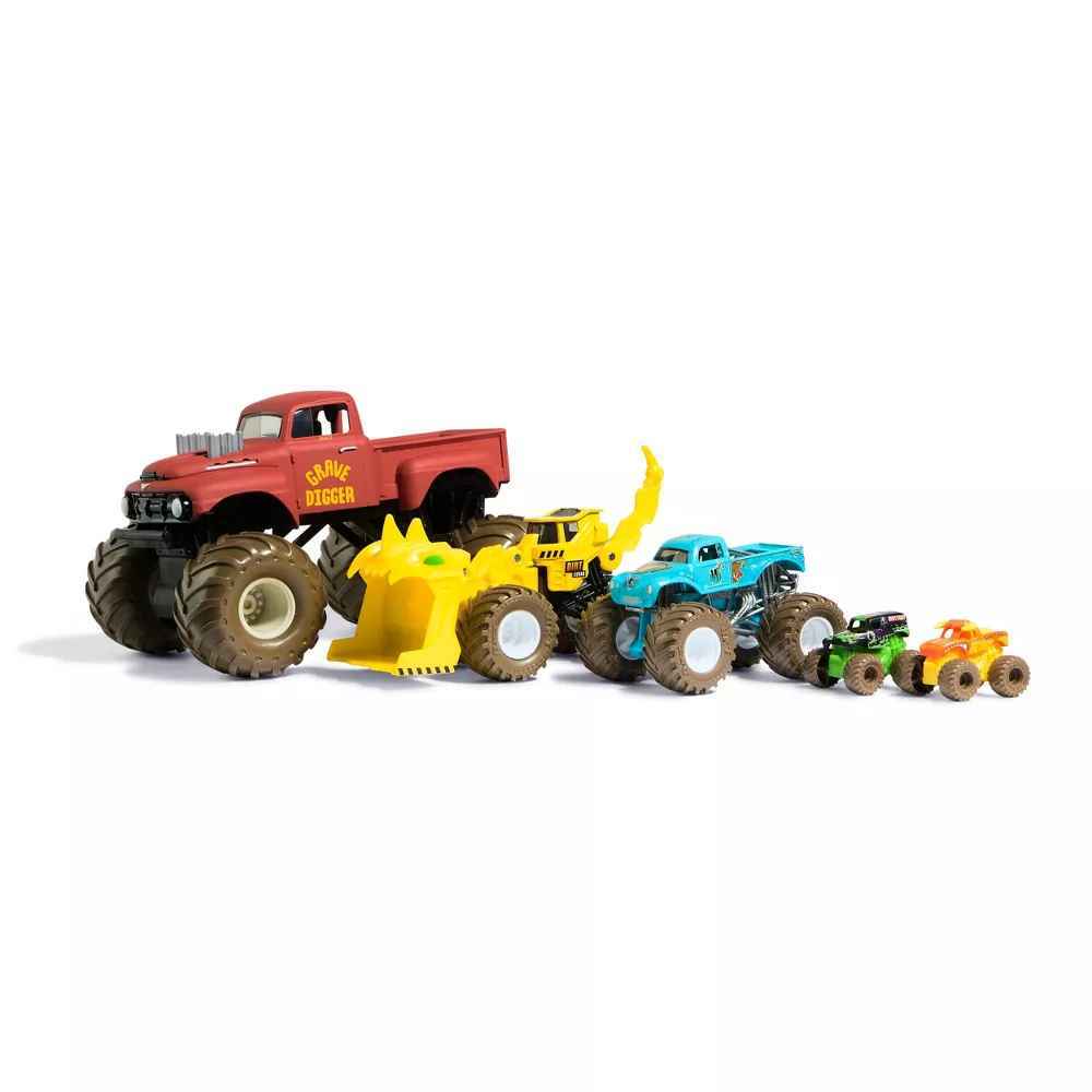Diecast Monster Trucks - 5 Pack - Country Jam