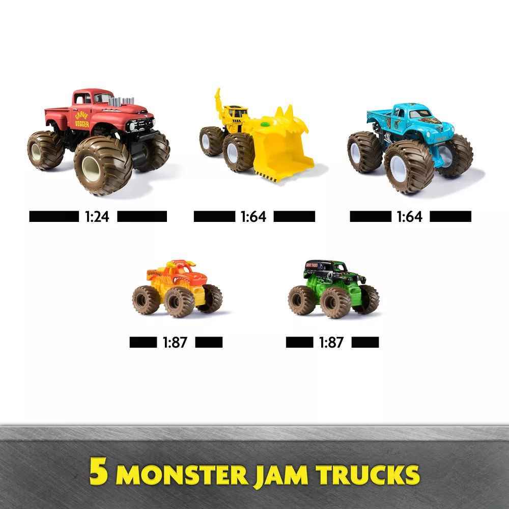 Diecast Monster Trucks - 5 Pack - Country Jam
