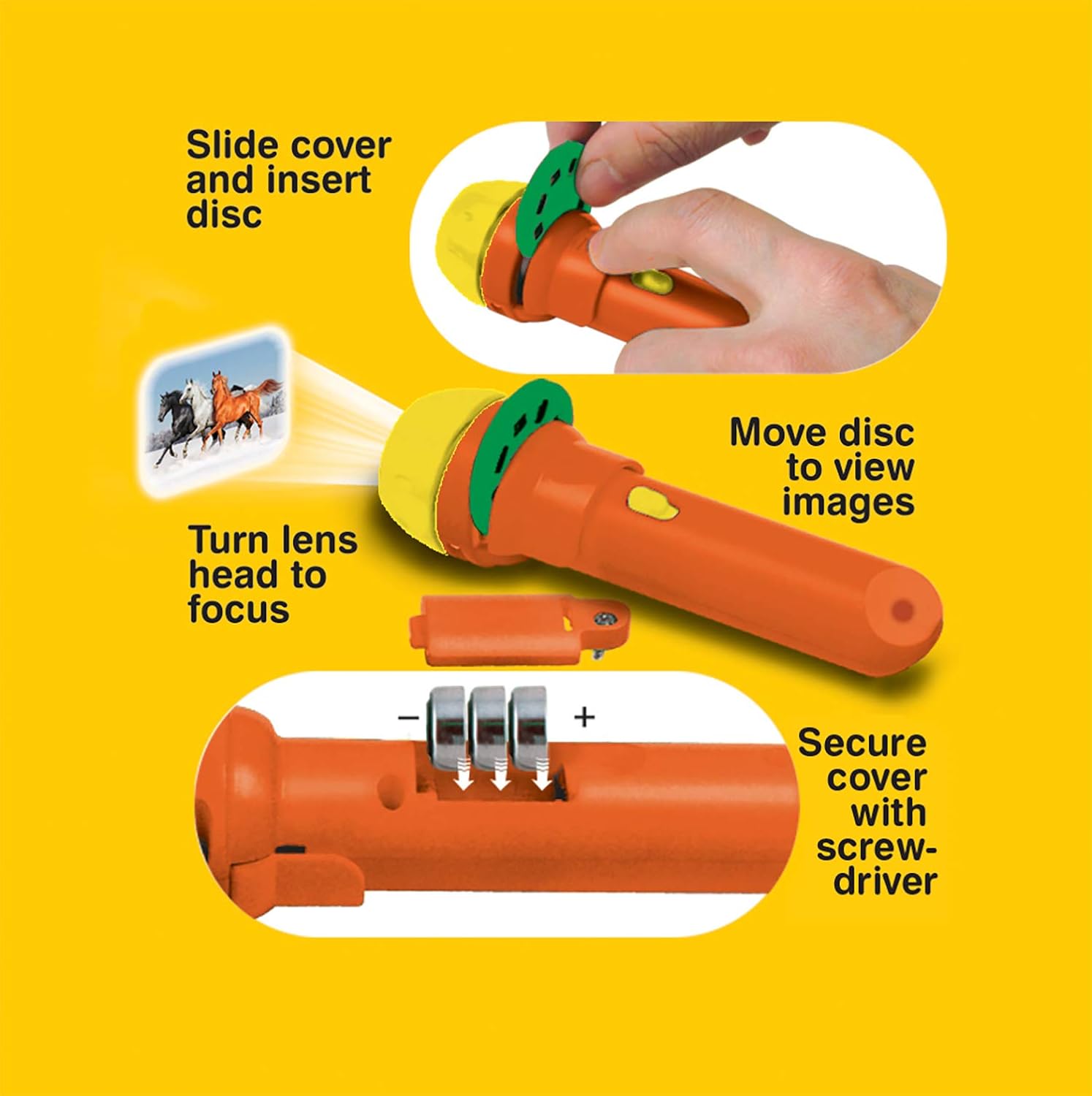 Horse Torch and Projector