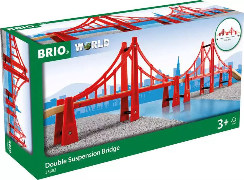Double Suspension Bridge (33683) - Toot Toot Toys