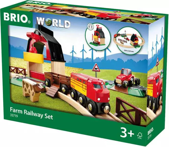 Farm Railway Set (33719) - Toot Toot Toys