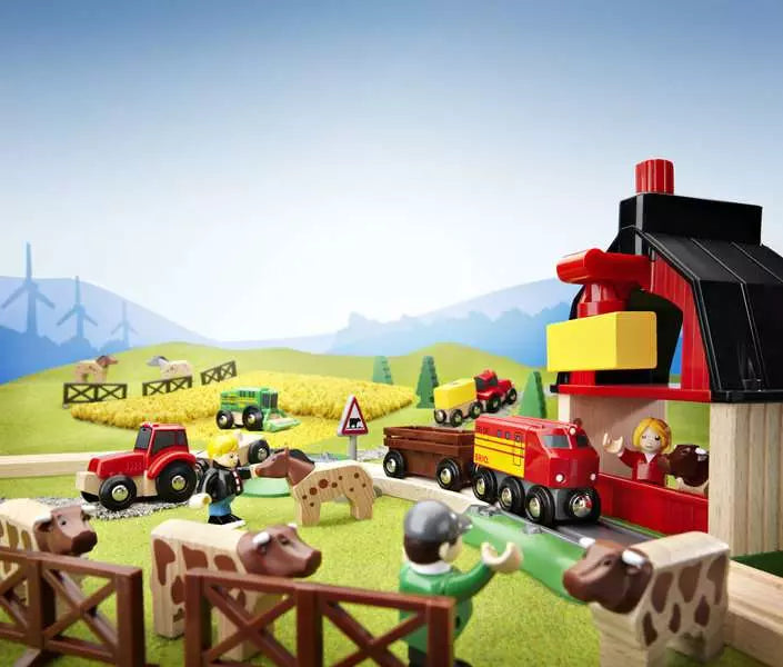 Farm Railway Set (33719) - Toot Toot Toys