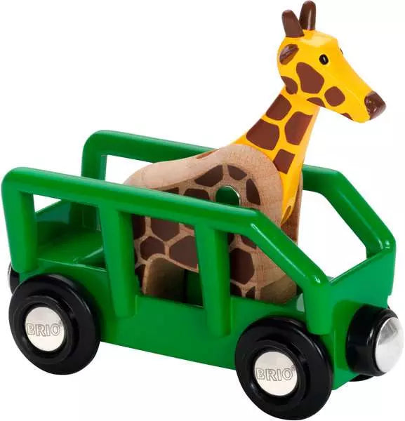 Giraffe and Wagon (33724)