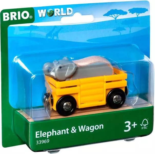 Elephant and Wagon (33969)