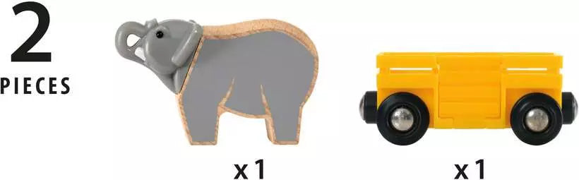 Elephant and Wagon (33969)