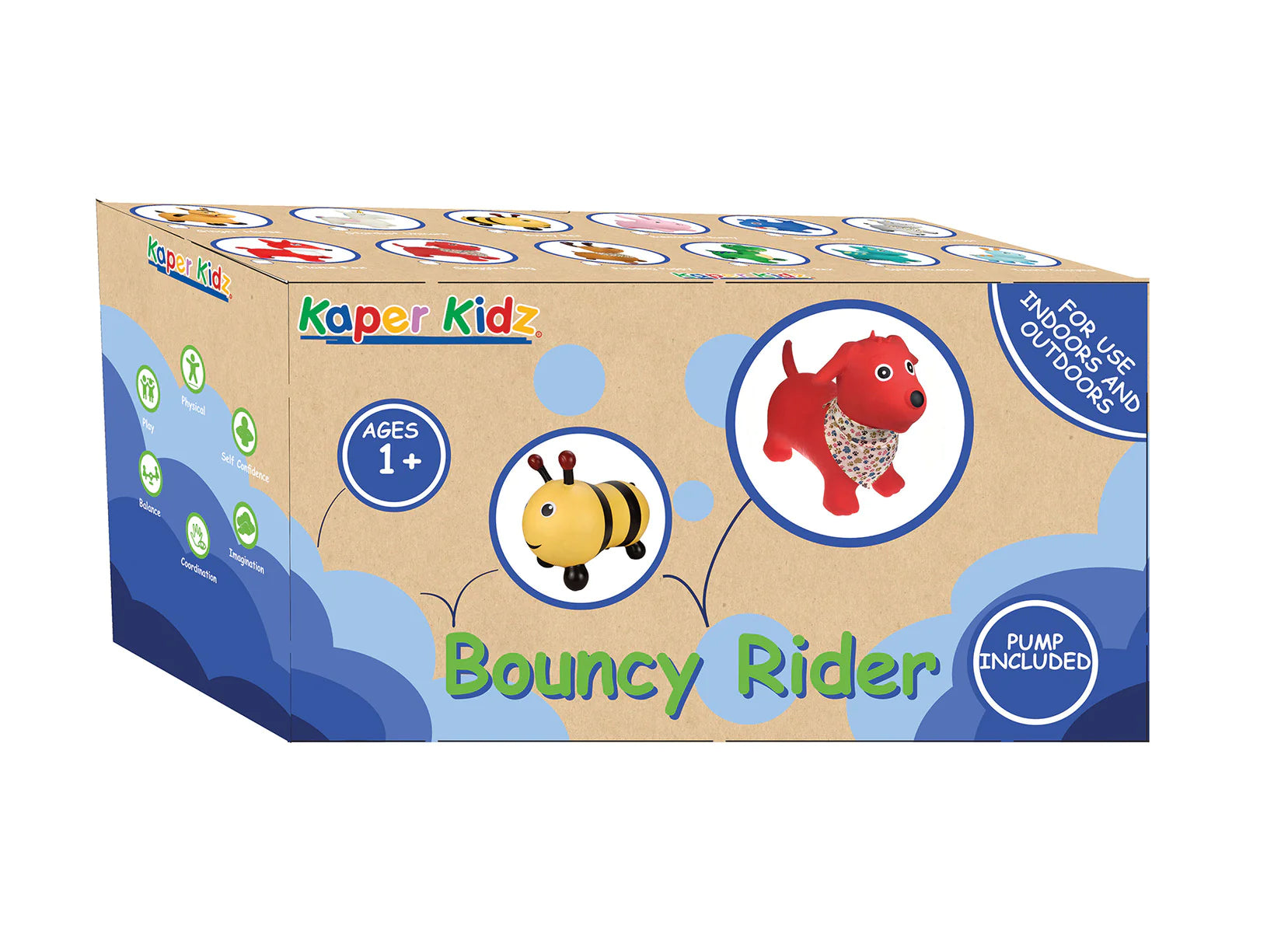 Bouncy Rider - Zappy the T-Rex - Toot Toot Toys