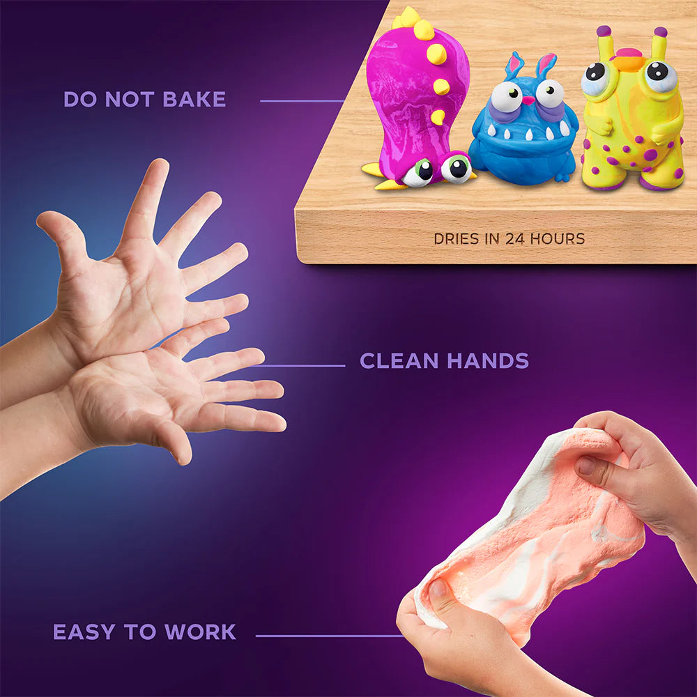 Sensory Art - 18 Colours Air Clay Creativity Set