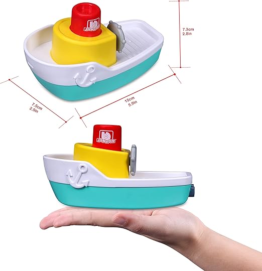 Splash N Play Spraying Tugboat