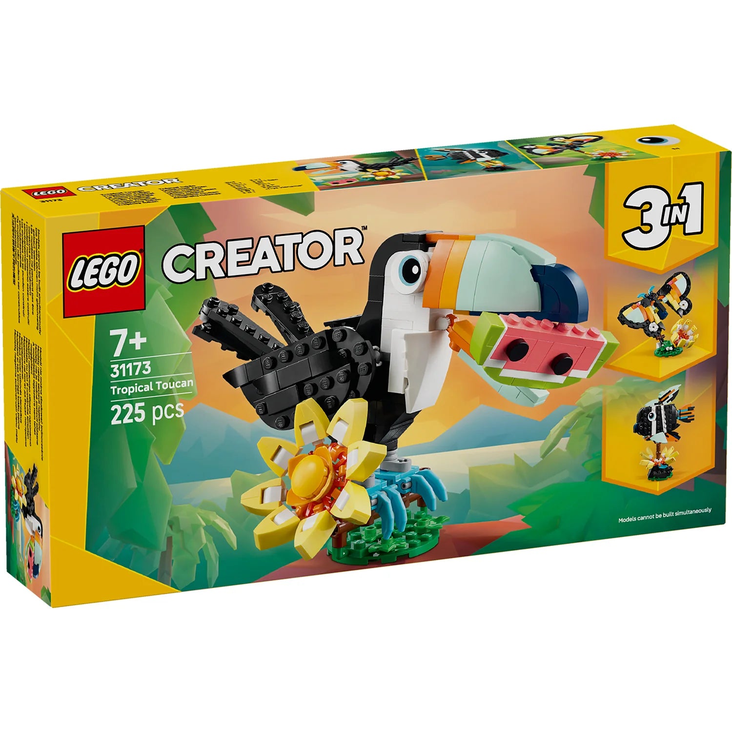 Creator 3-in-1 - Wild Animals: Tropical Toucan (31173)