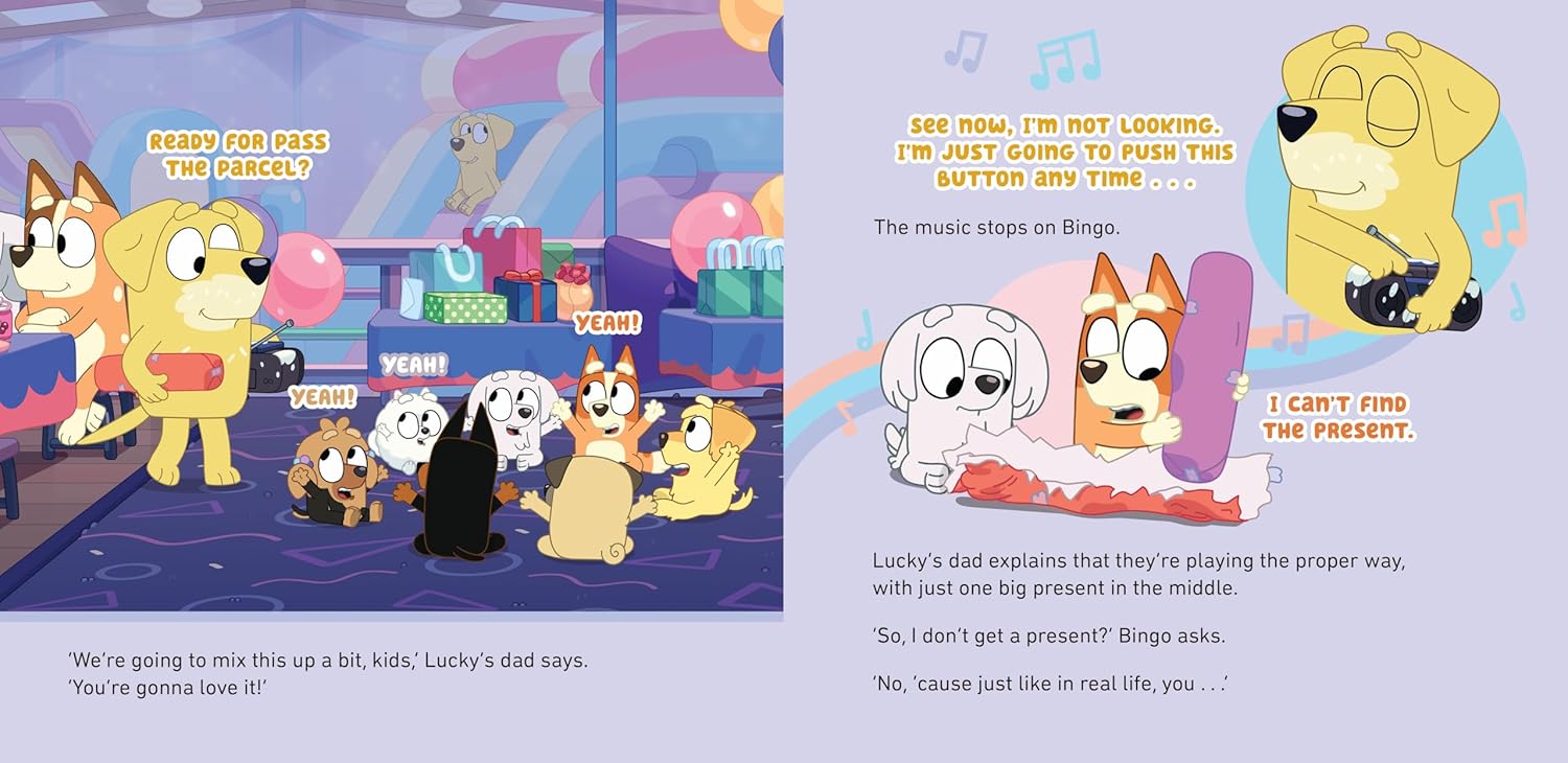 Bluey - Pass The Parcel Book