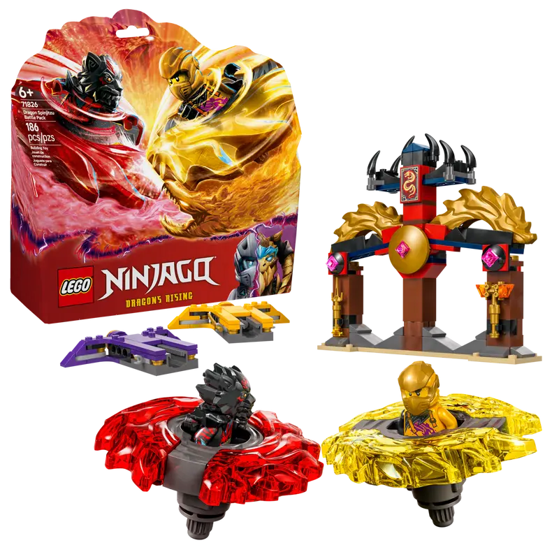 NINJAGO® - Dragon Spinjitzu Battle Pack (71826) - Toot Toot Toys