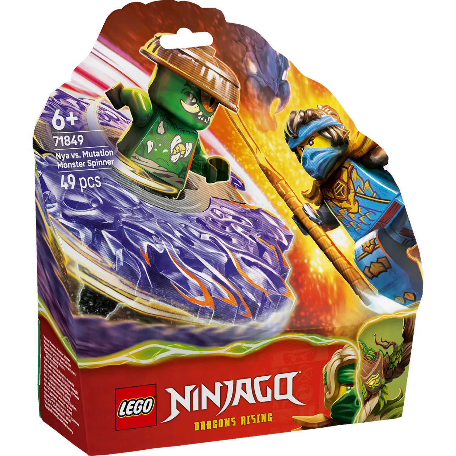 NINJAGO® - Nya vs. Mutation Monster Spinner (71849)