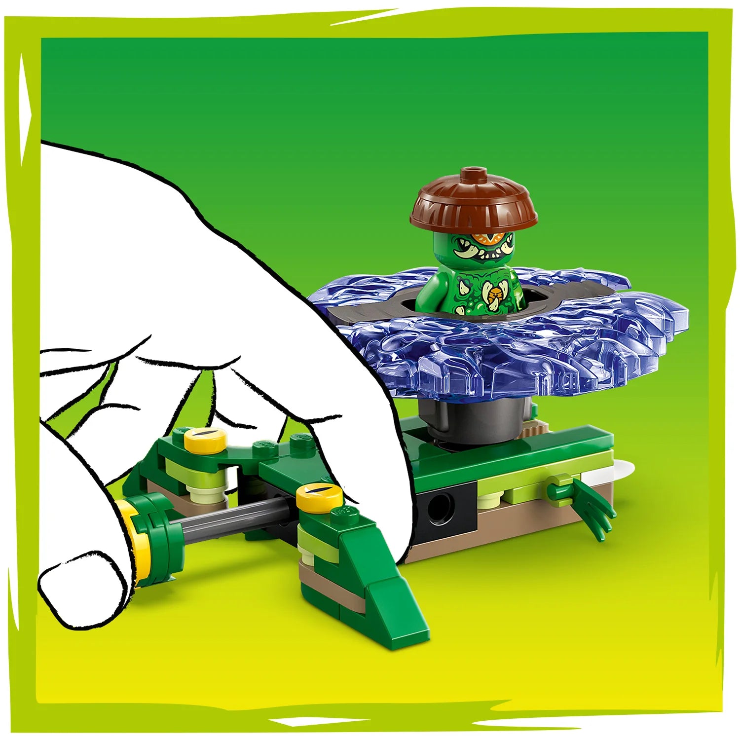 NINJAGO® - Nya vs. Mutation Monster Spinner (71849)