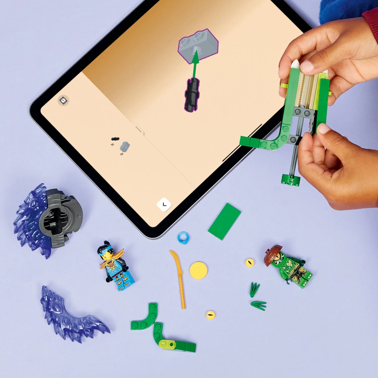 NINJAGO® - Nya vs. Mutation Monster Spinner (71849)