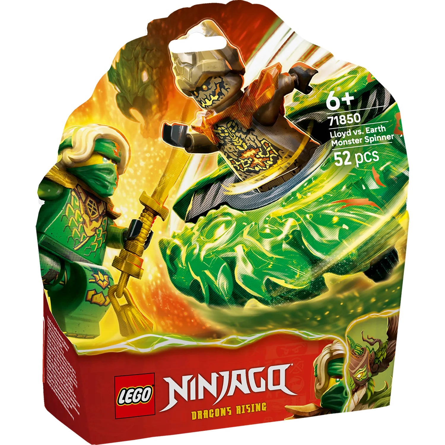 とうこ様 NINJAGO® - Lloyd vs. Earth Monster Spinner (71850)