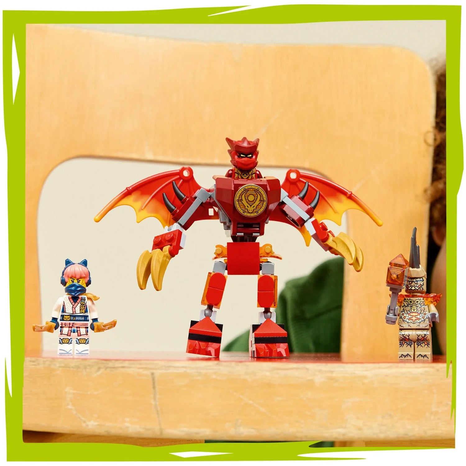 NINJAGO® - Kai’s Dragon Mech Battle Pack (71851)