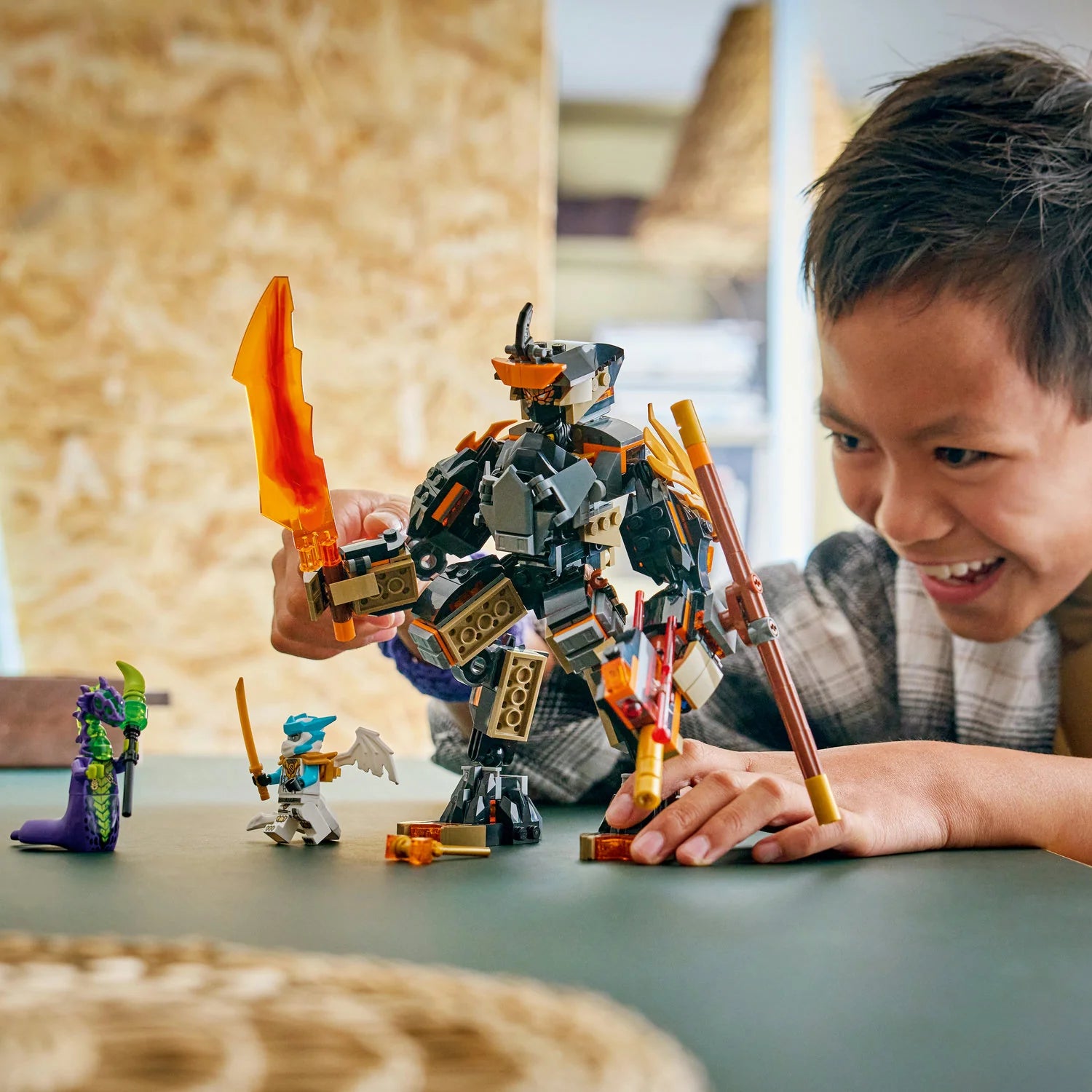 NINJAGO® - Cole’s Mission Mech & Dragon Zane (71854)