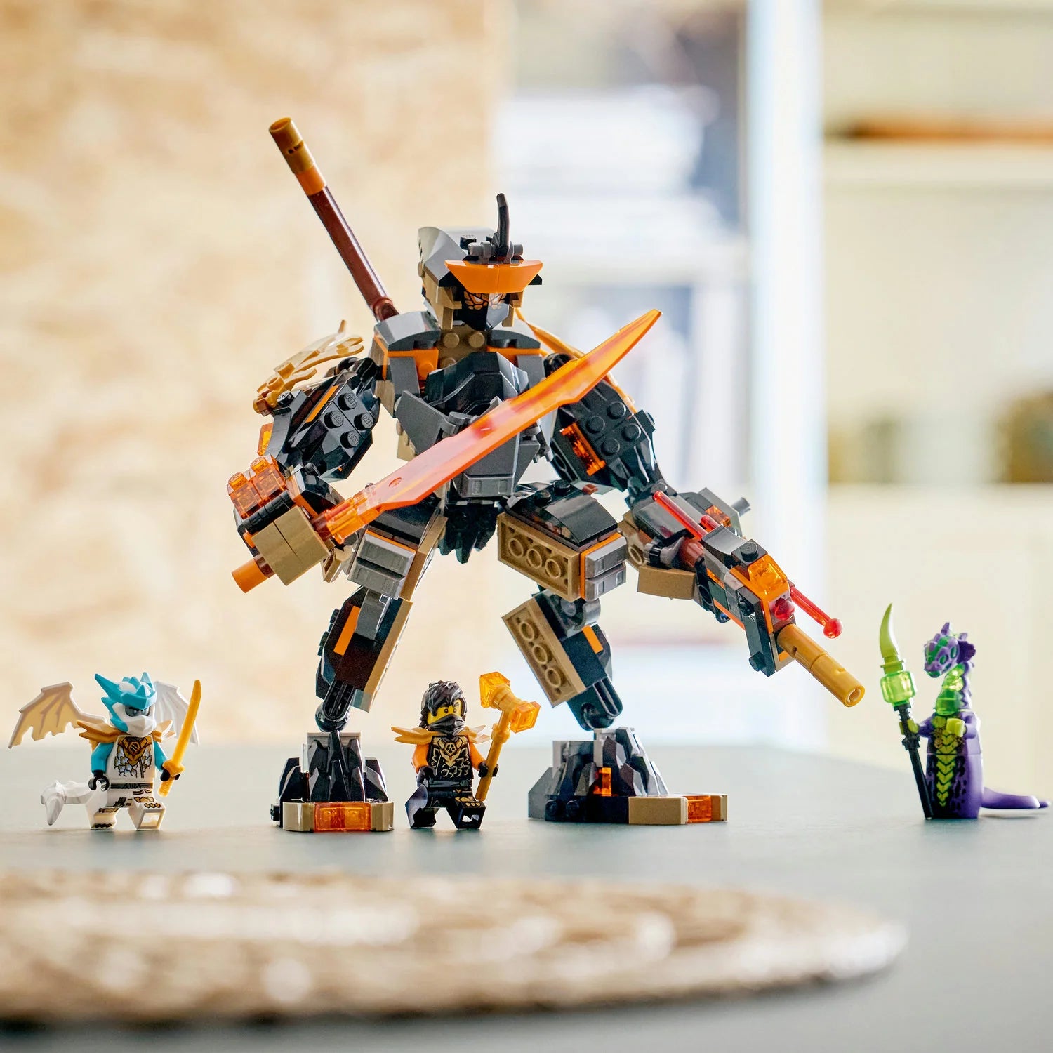 NINJAGO® - Cole’s Mission Mech & Dragon Zane (71854)