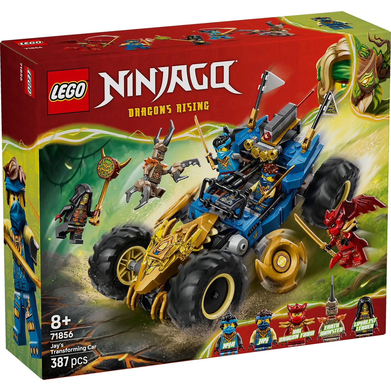 NINJAGO® - Jay’s Transforming Car (71856)