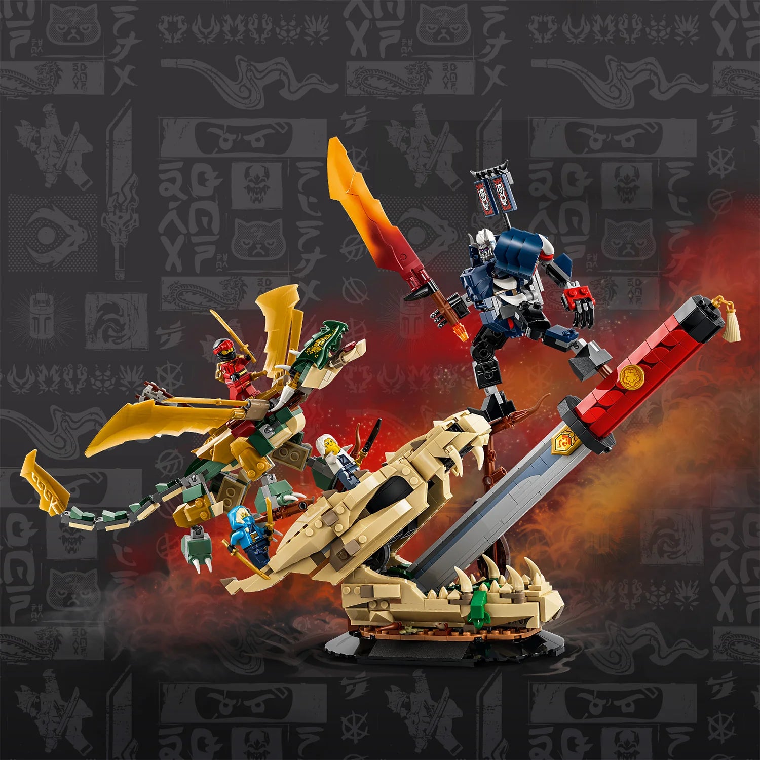 LEGO® Ninjago - Battle at the Dragon's Blade (71871)