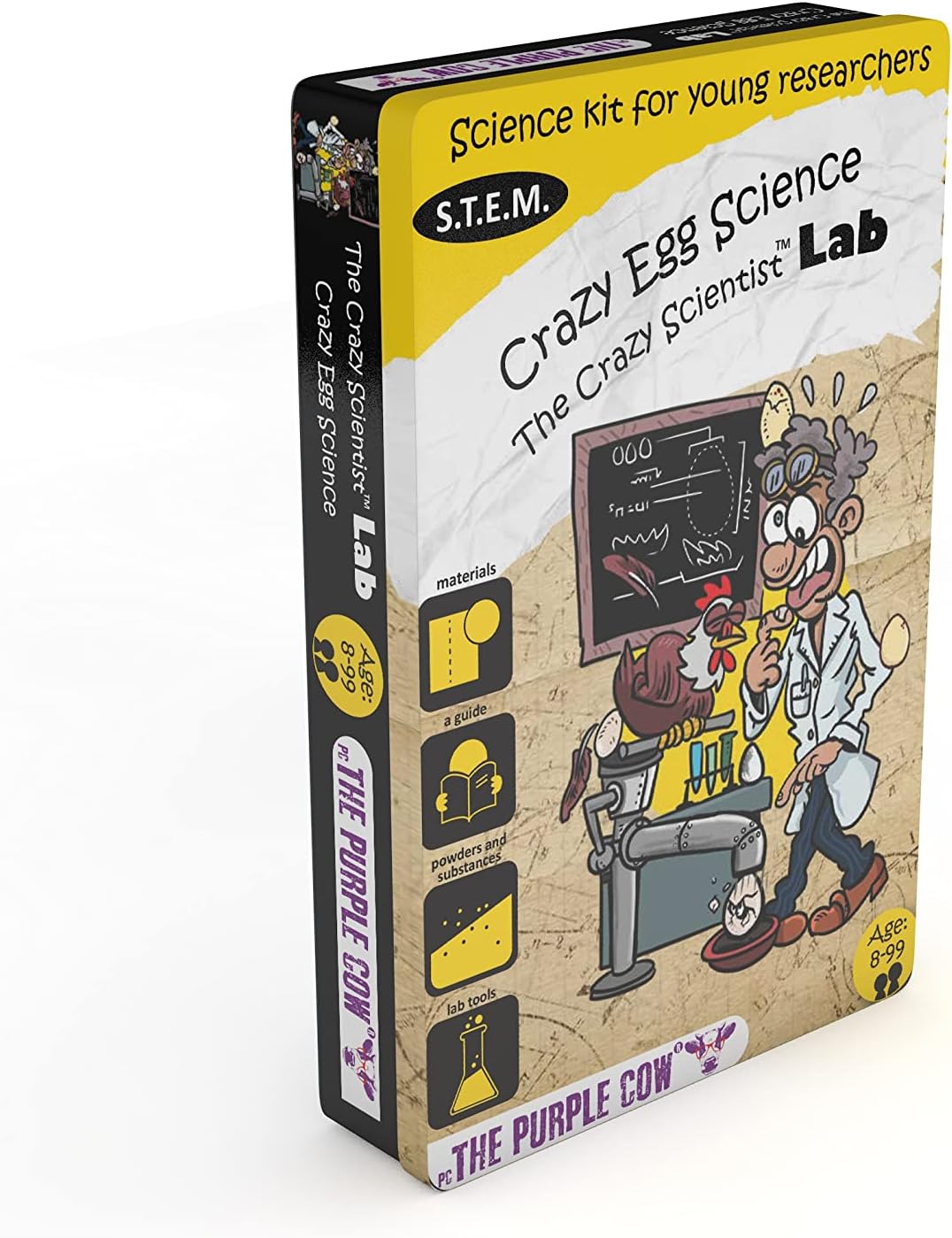 The Crazy Scientist - Crazy Egg Science - Toot Toot Toys