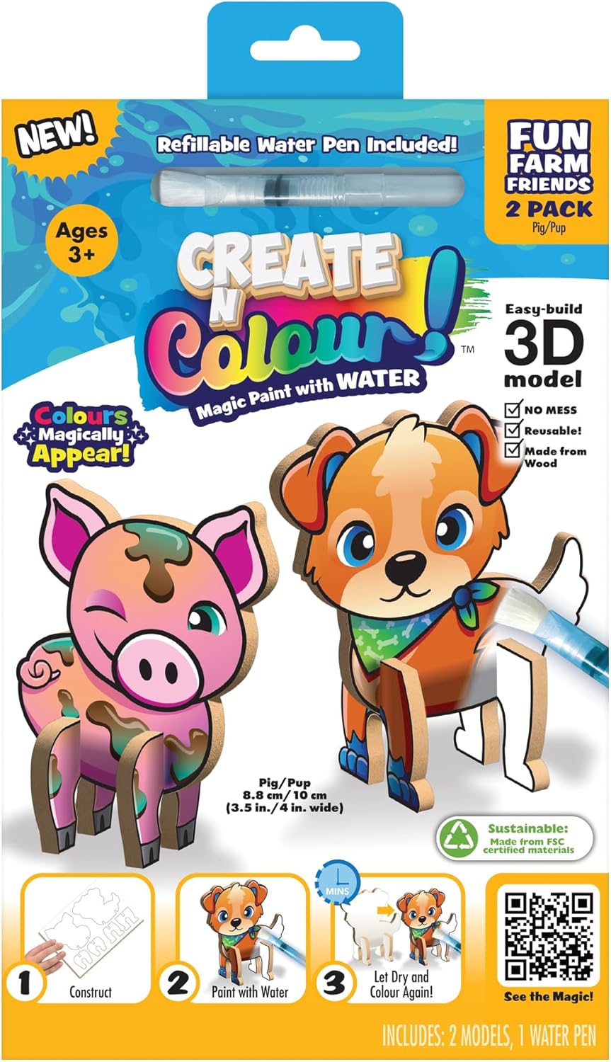 Create 'n' Colour - Fun Farm Friends