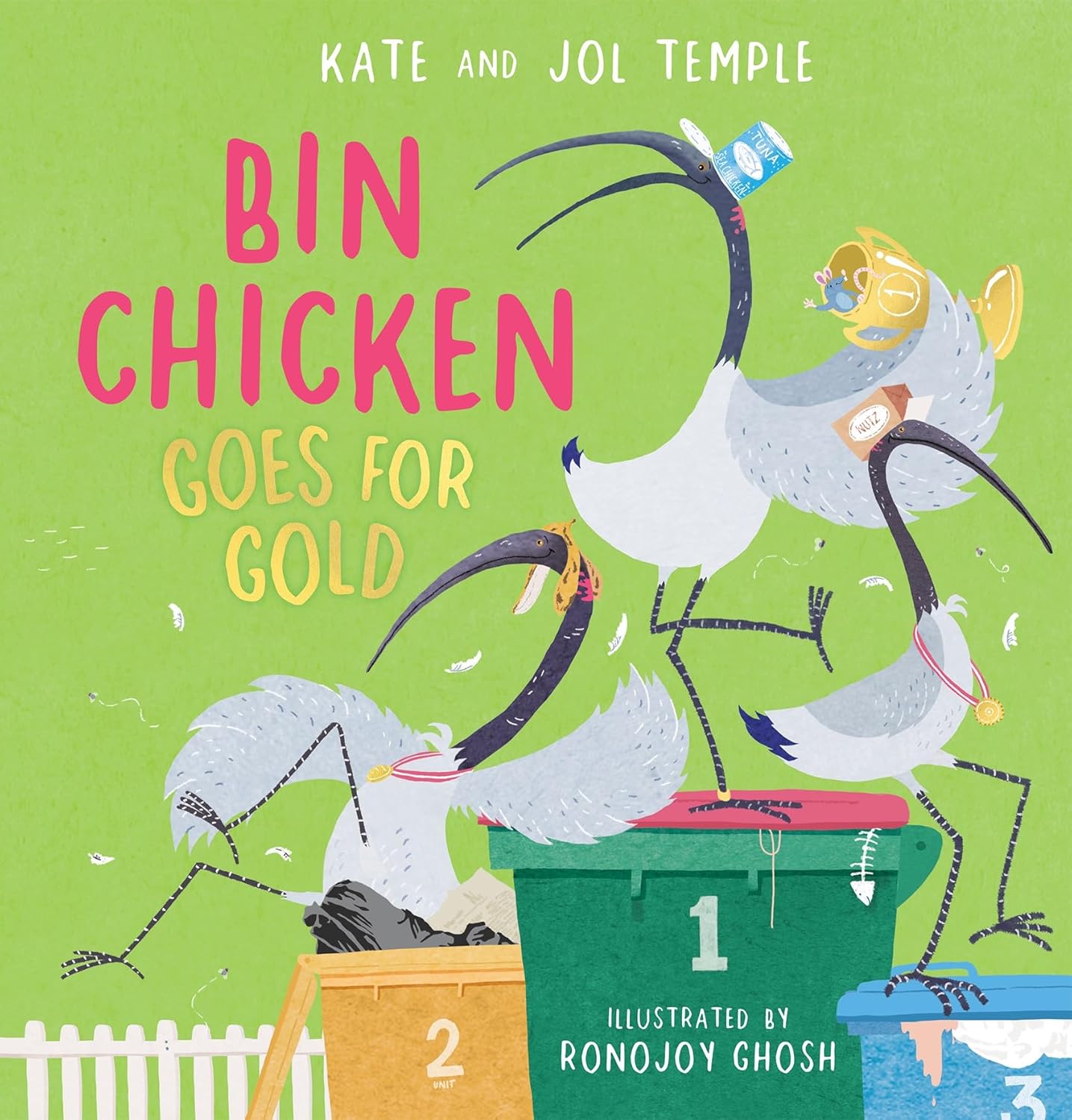 Bin Chicken Goes for Gold