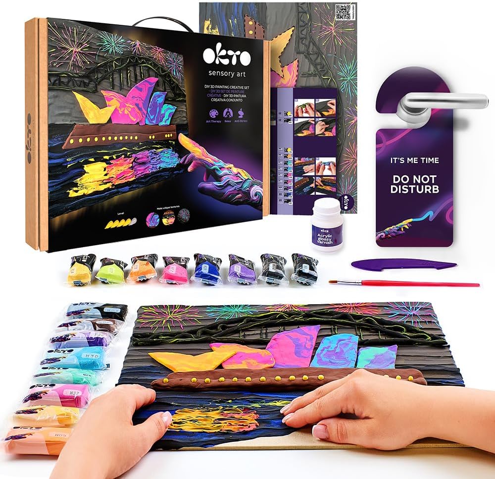 Sensory Art 3D Creative Set - Sydney Opera House