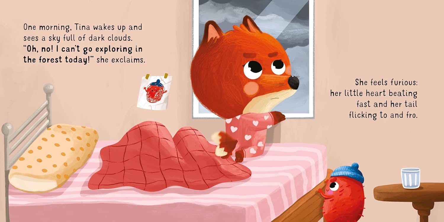 Board Book - Emotions - Tina The Fox - Feeling Angry