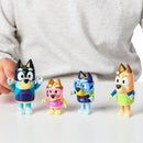 Bluey - Family Beach Day Figures 4 Pack