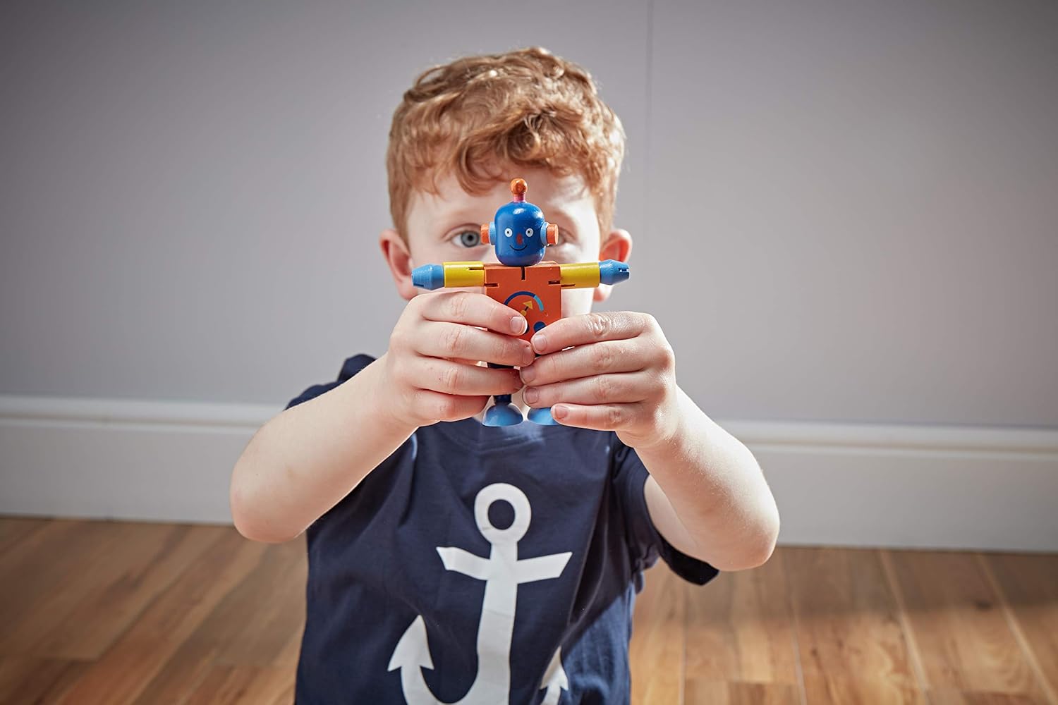 Wooden Flexi Robot
