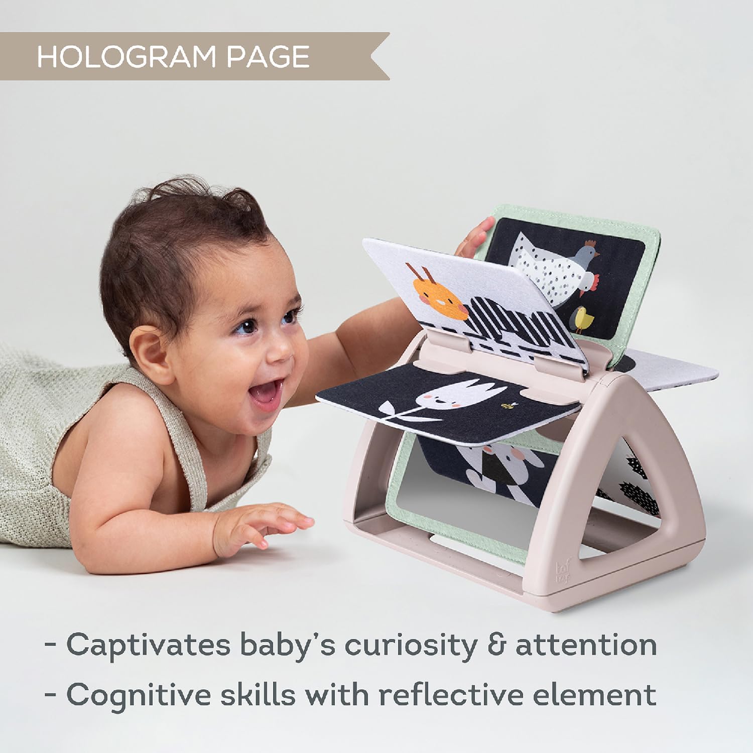 Black & White Spinning Book