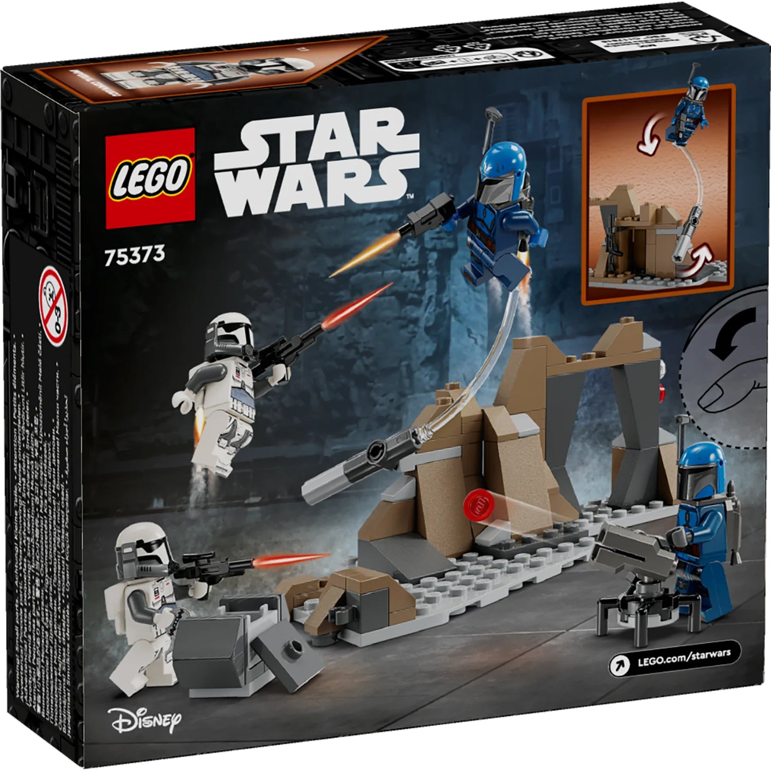 Star Wars™ - Ambush on Mandalore™ Battle Pack (75373)