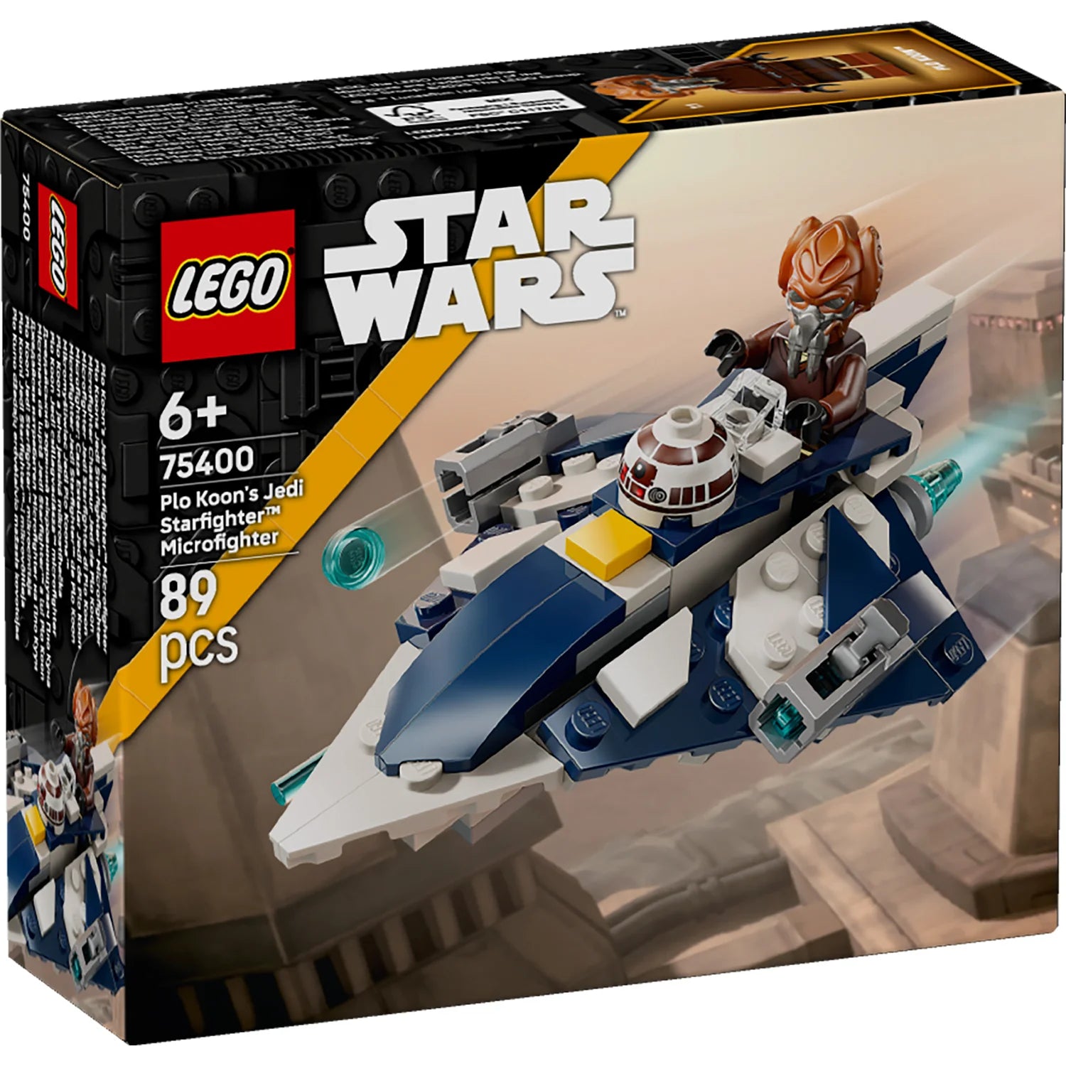 Star Wars™ - Plo Koon's Jedi Starfighter™ Microfighter (75400)