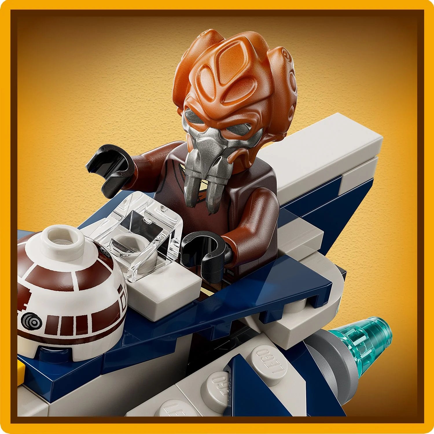 Star Wars™ - Plo Koon's Jedi Starfighter™ Microfighter (75400)
