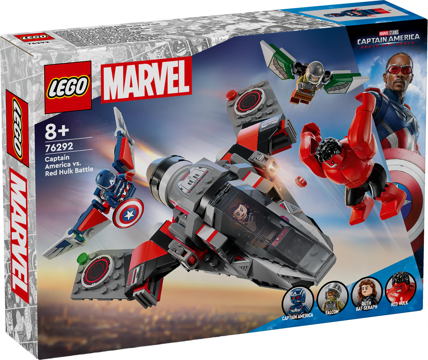 Marvel - Captain America vs. Red Hulk Battle (76292)