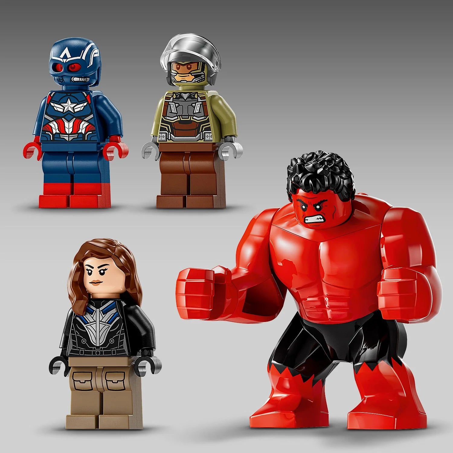 Marvel - Captain America vs. Red Hulk Battle (76292)