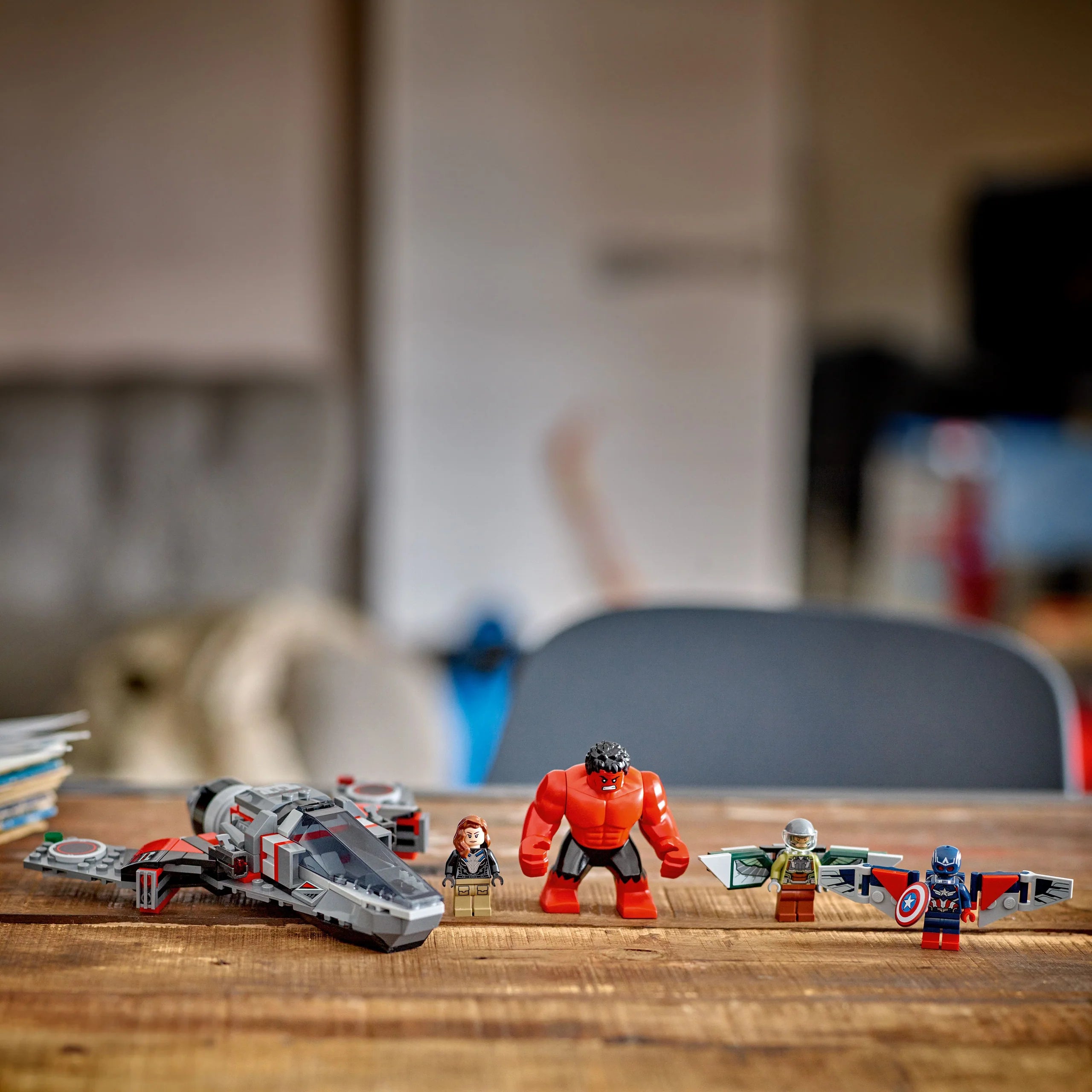 Marvel - Captain America vs. Red Hulk Battle (76292)