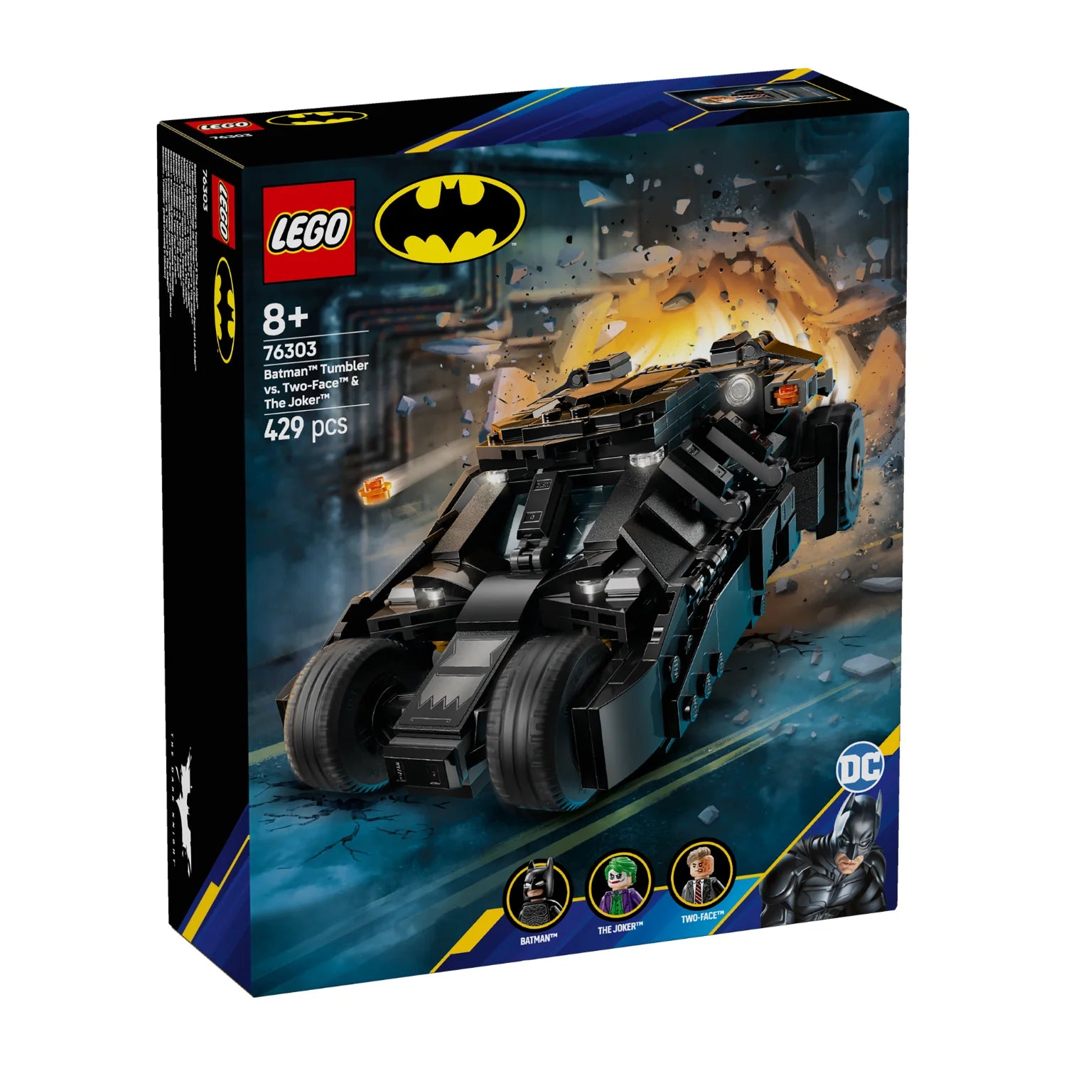 DC Batman™ - Batman Tumbler vs. Two-Face™ & The Joker™
