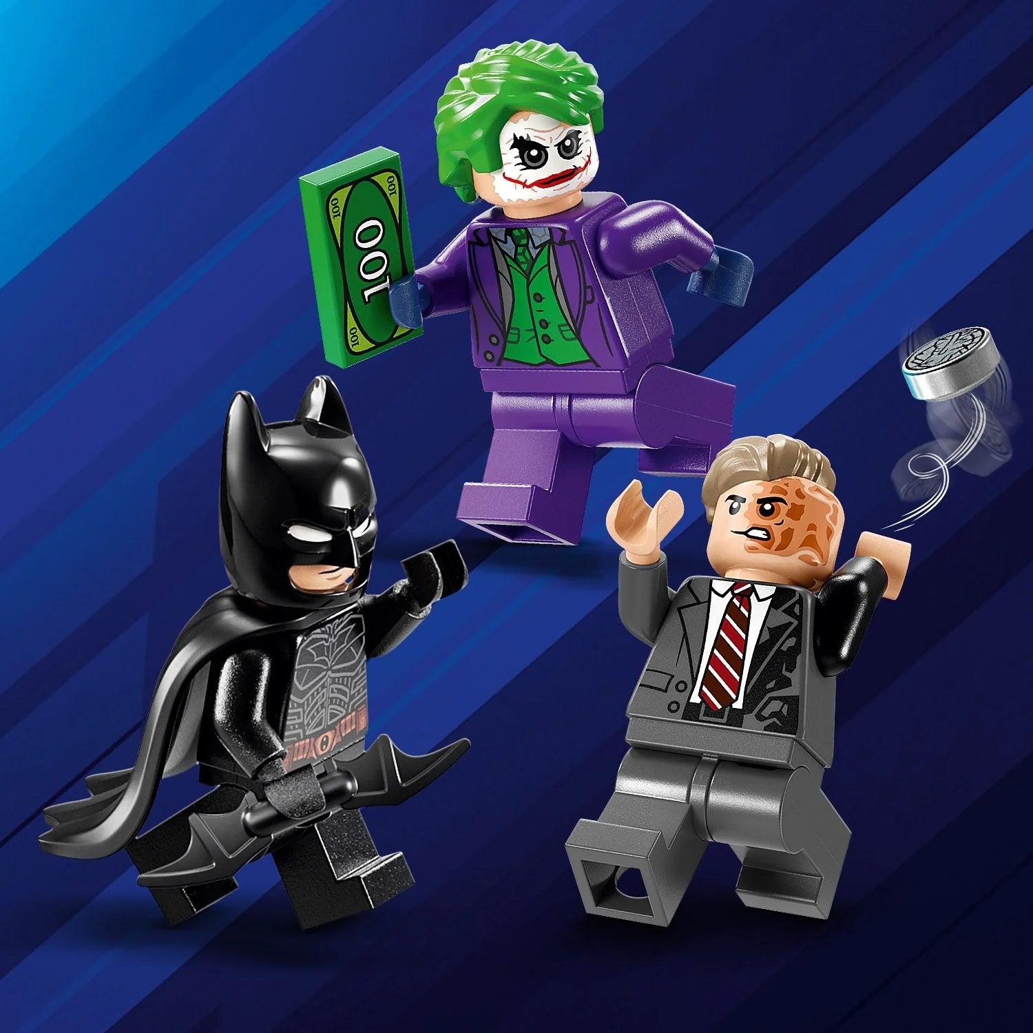 DC Batman™ - Batman Tumbler vs. Two-Face™ & The Joker™