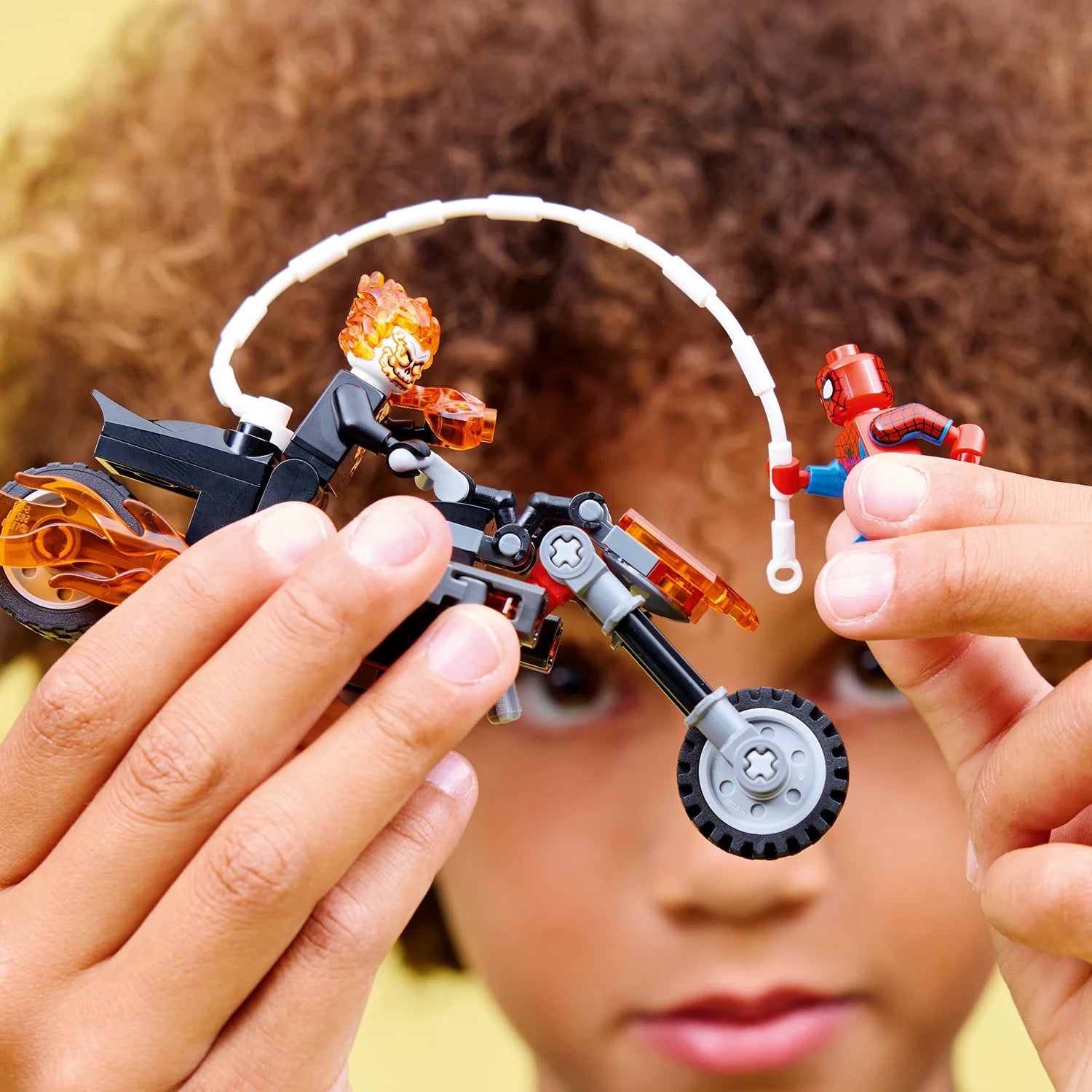 Marvel - Spider-Man vs. Ghost Rider Motorcycle (76335)