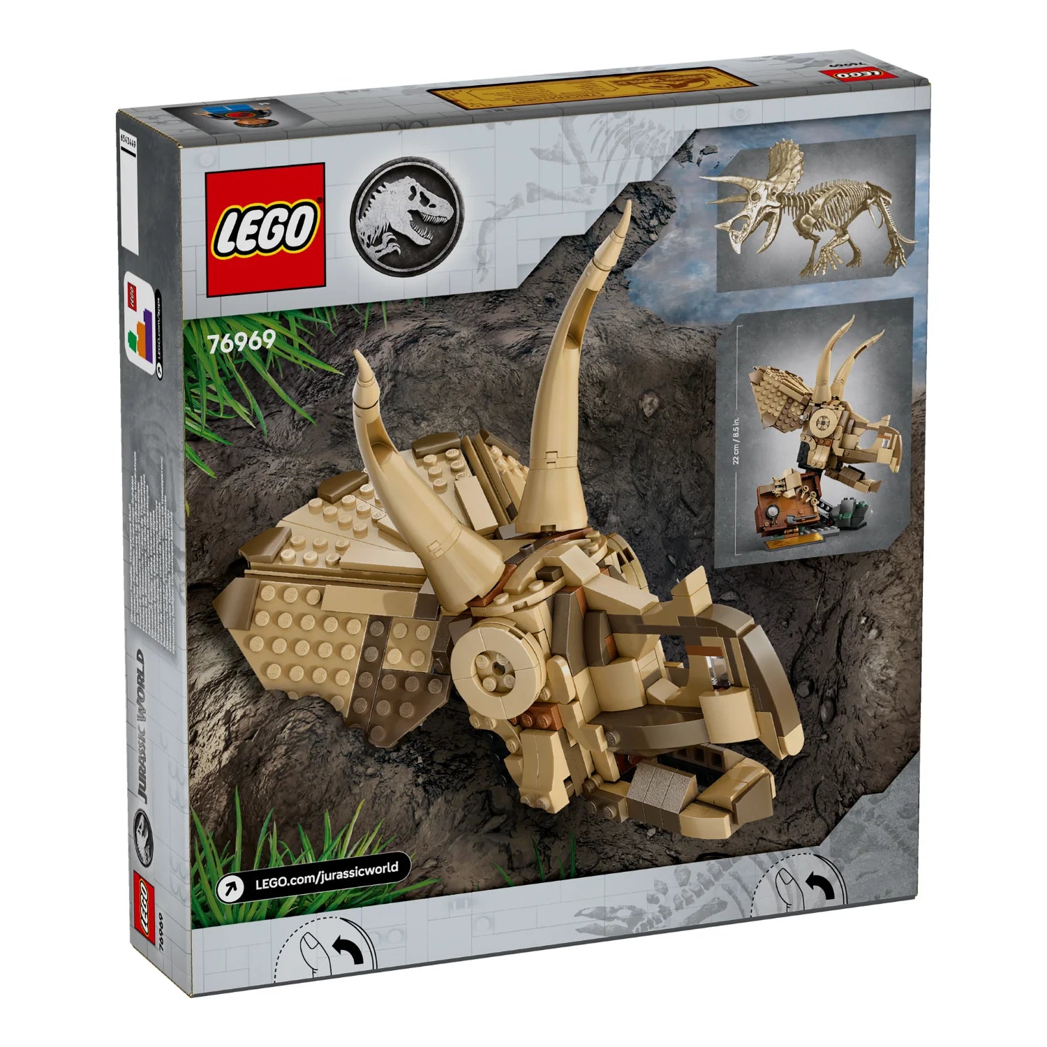 Jurassic World™ - Dinosaur Fossils: Triceratops Skull (76969)
