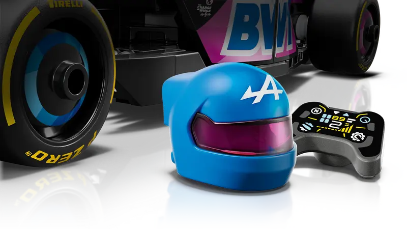 Speed Champions - BWT Alpine F1® Team A524 Race Car (77248)