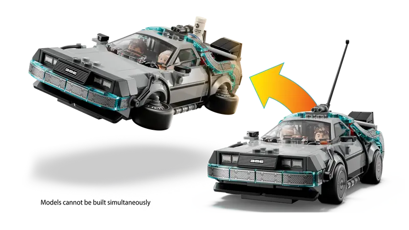 Speed Champions - Time Machine from Back to the Future (77256)