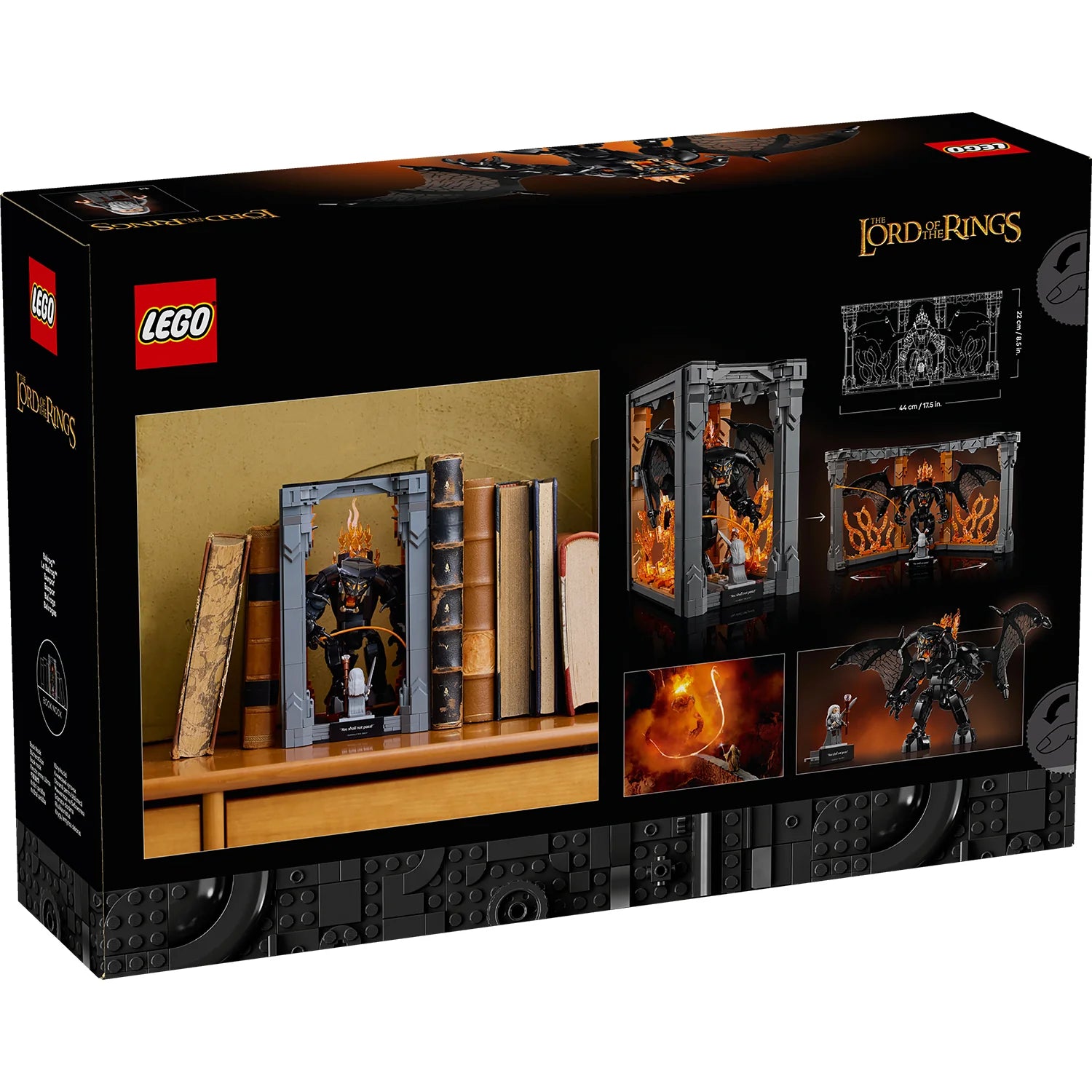 Icons - The Lord of the Rings: Balrog™ Book Nook (10367)