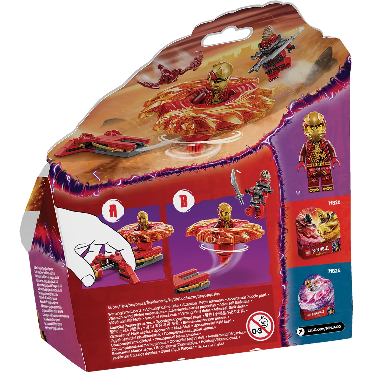 Ninjago - Kai’s Dragon Spinjitzu Spinner (71823)