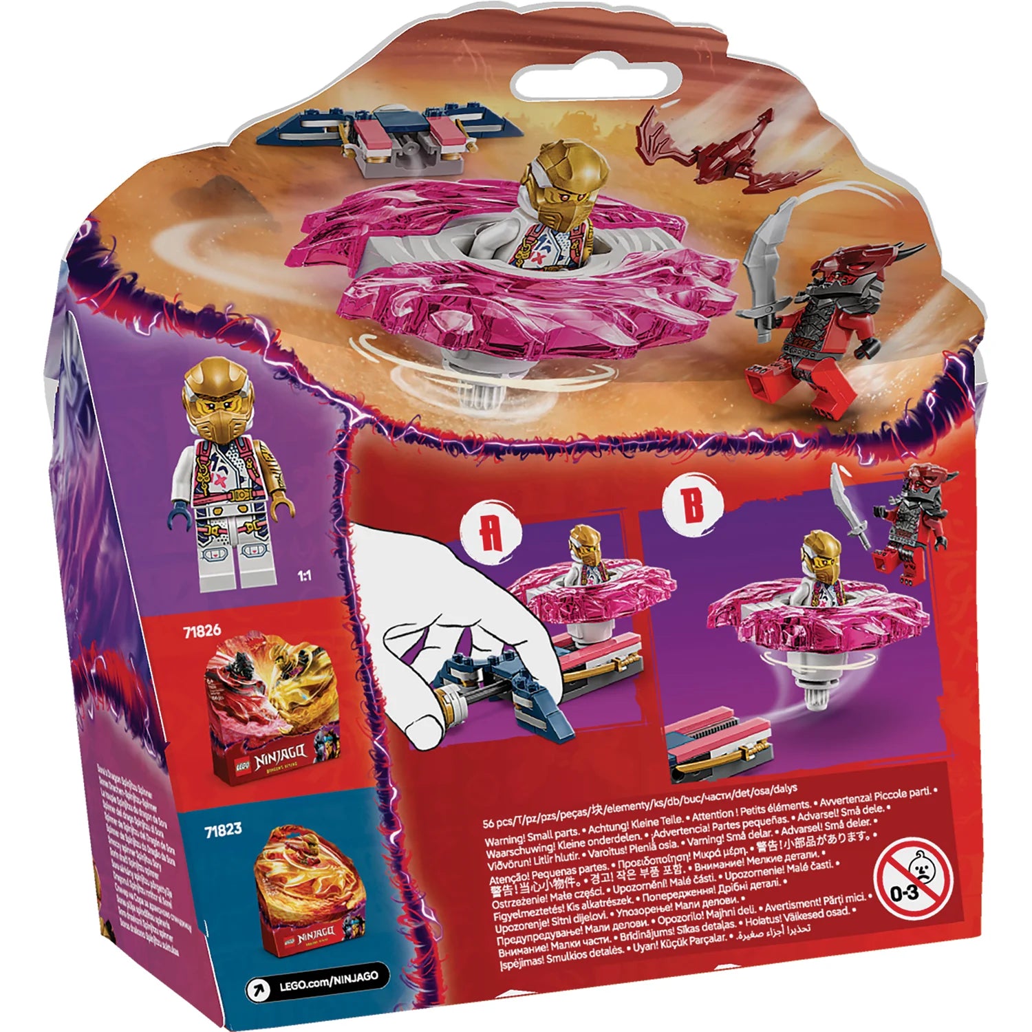 Ninjago - Sora's Dragon Spinjitzu Spinner (71824)