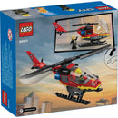 LEGO® City - Fire Rescue Helicopter (60411)