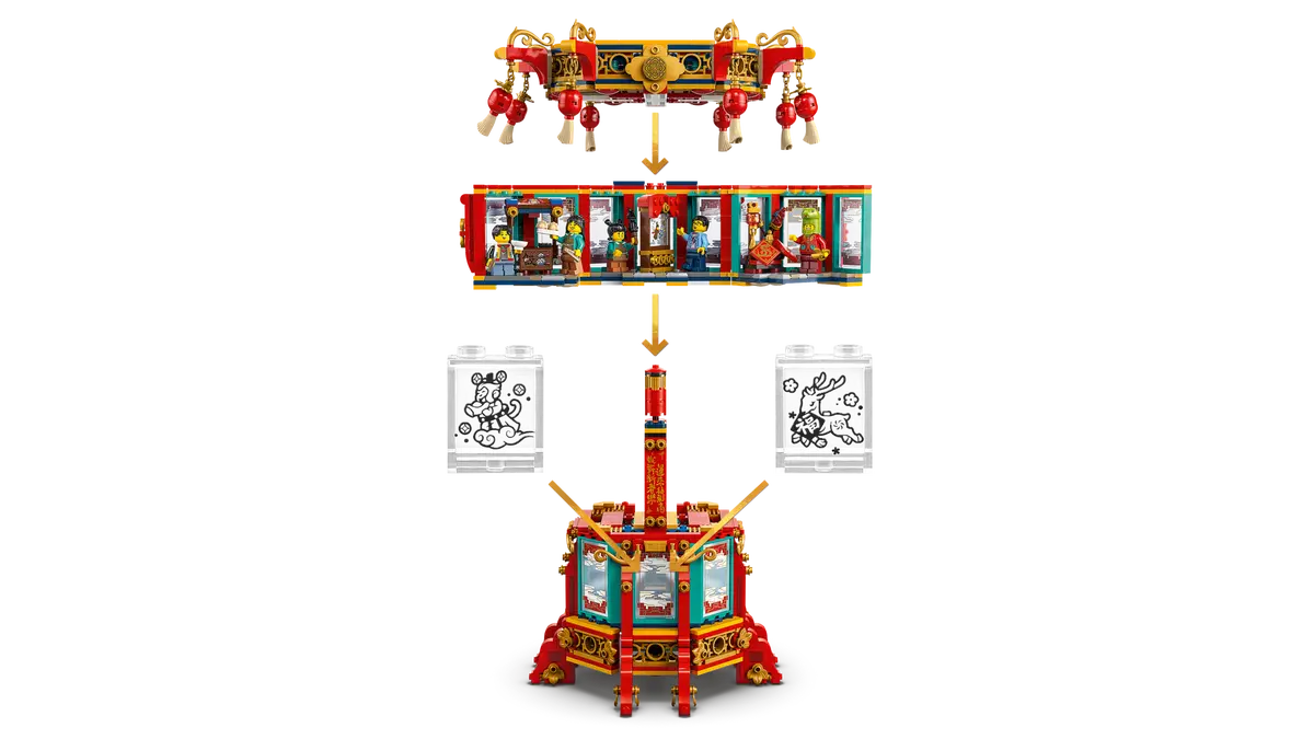 Spring Festival - Trotting Lantern (80116)